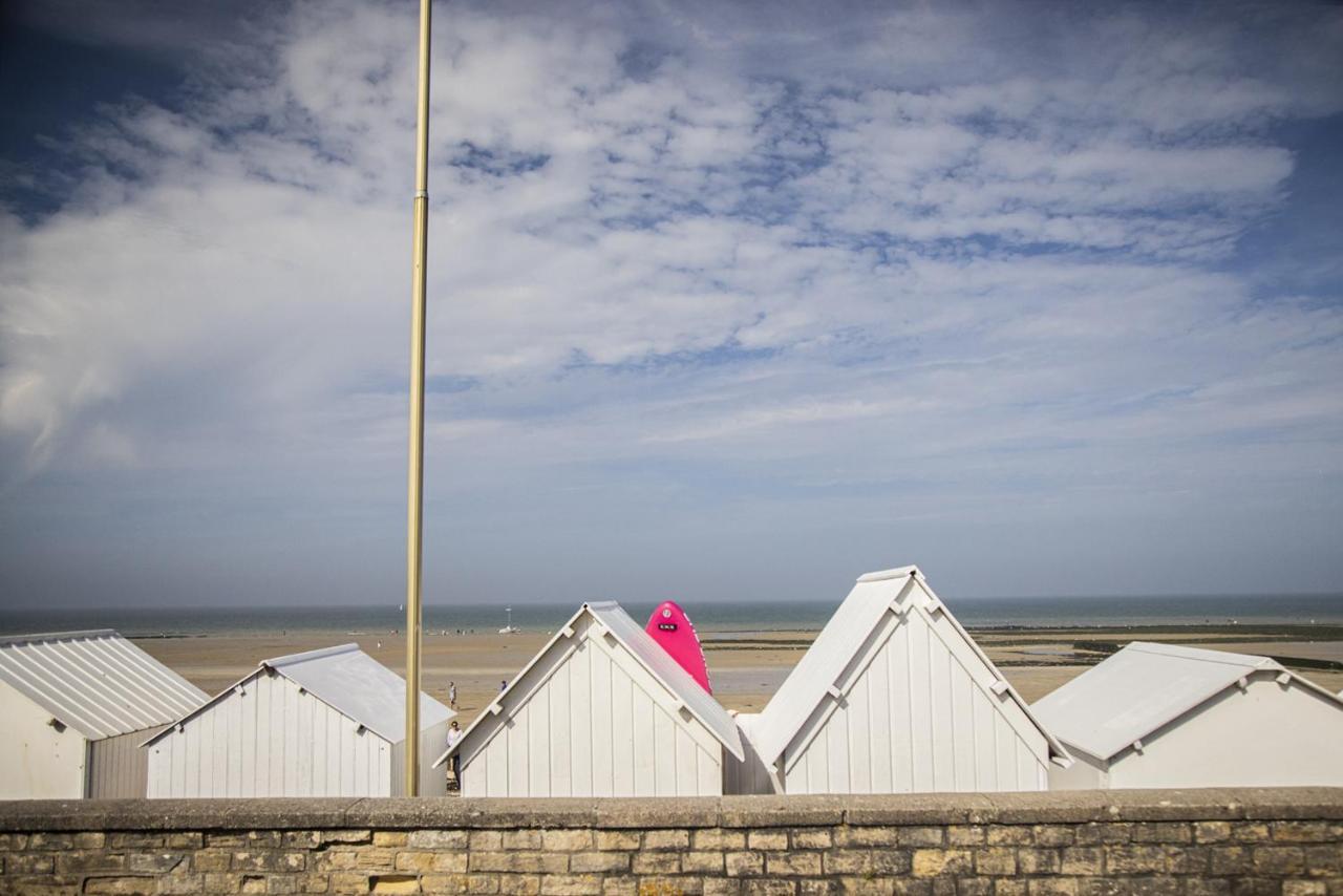 Villa Juno - Saint-Aubin-Sur-Mer - Cote De Nacre - Normandie - Plage Debarquement Exteriör bild